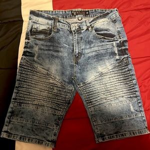 SOUTHPOLE Denim Blue Jean Shorts 34w
